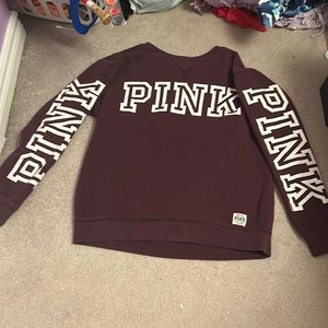 PINK small long sleeve plum purple